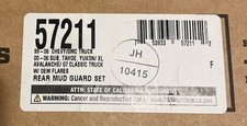 Husky Liners 57211 Custom Molded Mud Guards For 99-06 Chevy/GMC Truck picture