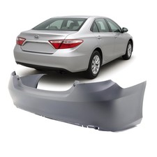2015-2017 Toyota Camry Sedan Hybrid LE SE XLE XSE Rear Bumper Cover TO1100315 picture