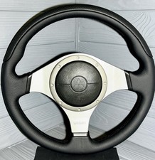 Lancer Evolution 7, 8, 9 MOMO Remanufactured Mitsubishi Steering Wheel picture