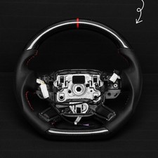 Real carbon fiber Flat steering wheel 2014 Land Rover Range Rover Sport SVR L494 picture