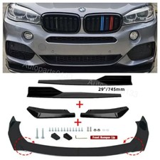 For BMW X1 X2 X3 X4 X5 X6 Black Front Bumper Lip Splitter+29