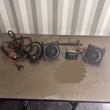 OEM Polaris Ranger XP 1000 MB Quart Bluetooth Dash Stereo Speaker Kit 2882030 picture