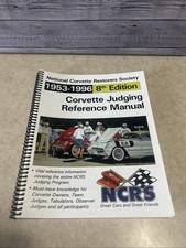 NCRS 1953-1996 Corvette Judging Reference Manual 8th Edition Spiral Bound picture