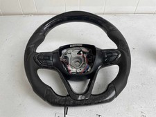 2014-2019 BMW I8 AFTERMARKET FORGED CARBON FIBER STEERING WHEEL LED SHIFT LIGHTS picture