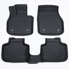 Floor Mats for 2017-2022 MINI Countryman 3D TPE Rubber Liner All-Weather Black picture