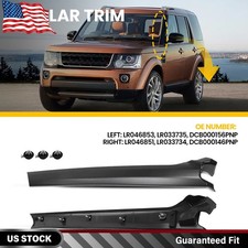2X A Pillar Trim Molding Windshield For 2005-2016 Land Rover LR3 LR4 Left+Right picture