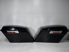 2002 Harley Electra Glide Touring FLHT OEM Left Right Saddlebags Luggage NOKey picture