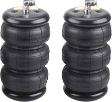 2PCS Air Suspension Spring Triple Bellow Standard 2500 lb 1/4