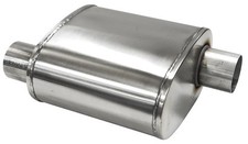 Corsa CP2500S Pro Series Universal Weld-In Muffler [2.500 in. Offset In / picture