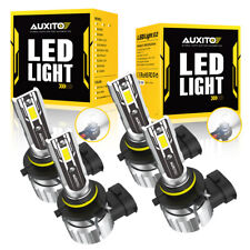AUXITO 9005+9006 LED Headlight Bulbs Conversion High Low Beam Bright White EOA picture