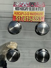 1986-89 Dodge Dakota 4x4 Poverty Hubcaps Nos15” 14”Set 4 Rare Mopar Argent Slots picture