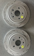 EBC USR BlackDash Series Sport Slotted Brake Rotors &pads for 10-14 Chevy Camaro picture
