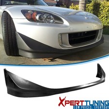Fits 04-09 Honda S2000 AP2 CR Style Front Bumper Lip Bottom Guard Unpainted PU picture