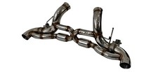 Fits McLaren GT 4.0L 19-23 Top Speed Pro-1 Performance X-Pipe Exhaust with Valve picture