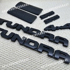 Overlay Kits For Tundra 2014-2021 SR5 4X4 V8 Black Out Badge Emblem Accessories picture