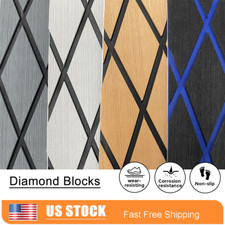 Diamond Blocks EVA Foam Boat Flooring Faux Teak  Marine Yacht Decking Sheet Mat picture