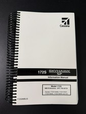 172S NAV III Cessna Skyhawk SP Information Manual Book picture