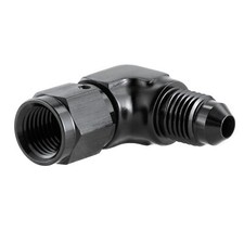 4000PSI 4 AN Female to 4AN Male Flare 90° Elbow Swivel Fitting Adapter Coupler picture