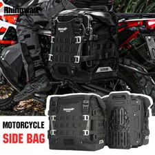 Rhinowalk 2 Pcs Motorcycle Side Pannier Bag 35L Waterproof Saddle Quick Release picture