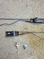 1979 Datsun 280ZX OEM Interior Door Handles Lock Levers Linkage Rods Pair S130 picture