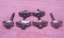 1954 to 1962 Chevy 235 261 engine MANIFOLD KEEPERS SET holddowns clips 6cyl SIX picture