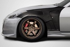 03-08 Fits Nissan 350Z AMS GT2 Carbon Fiber Body Kit- Front Fenders 116221 picture