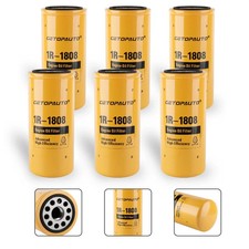 New 6 Pack 1r-1808 Filter For Cat / Caterpillar 3406 C15 Advanced Efficiency picture