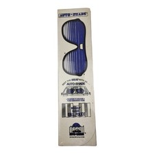 Vintage NOS Cardboard Sun Windshield Visor Auto-Shade 1986 Sunshade Sunglasses  picture