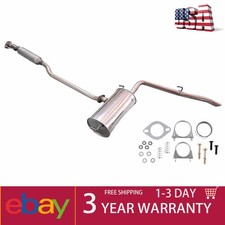 New Rear Resonator+Muffler+Tailpipe for 11-16 Toyota Sienna 3.5LFWD Except CE&SE picture