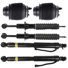 6x Air Shock Absorber Strut Spring Bags Kit For Toyota Land Cruiser Lexus GX470 picture