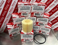 10X Genuine Toyota / Lexus Engine Cartridge Oil Filter 10 Pack Case 04152-YZZA6 picture
