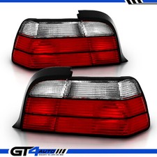 1992-1999 Red Clear Tail Light Assembly for BMW E36 3-Serie Coupe Left Right Set picture