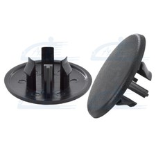 2x REAR ARM REST SEAT BOLT CAP BLACK for CHEVROLET TAHOE YUKON 84099678 84099680 picture