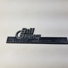 Vintage Bill Greig Buick Dealer Badge Emblem Tag Trunk Royal Oak picture