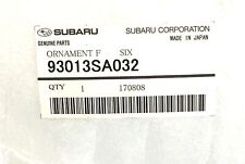 Genuine OEM Subaru 93013SA032 Front Grille Emblem Badge Impreza Legacy Forester picture