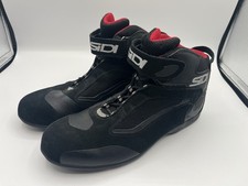 NEW SIDI GAS Mens size US 9.5 EU43 Motorcycle Boots Half Racing Ankle Shoes Bike picture