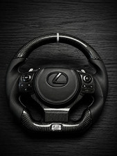 Real Carbon Fiber Steering Wheel FOR LEXUS ISF IS200/250/ 300/350 2014-2024 picture