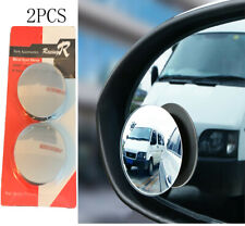 2PCS Blind Spot Mirrors Round HD Glass Convex 360° Side Rear View Mirror for Car picture
