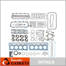 18mm Dowels Full Gasket Set Fits 03-10 Ford 6.0L E350 F350 F250 DIESEL TURBO picture