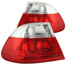 Anzo 221217 Tail Light For BMW M3 01-2006 Left and Right Red and Chrome Housing picture