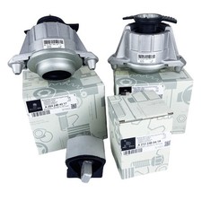 3 pcs Engine & Transmission Mount For Mercedes E350 E400 C350 C300 3.0 3.5L NEW picture