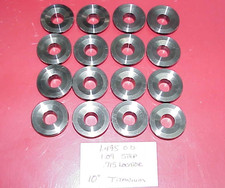 16 Titanium 10° Valve Spring Retainers 1.495