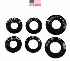 Trim Parts Dash Bezel Set For 1955-1956 Chevy Bel Air 150 210 Made in the USA picture
