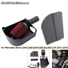 Cold Air Intake Kit For 15-18 Mercedes-Benz C200 C300 E200 E300 GLC300 2.0T RED picture