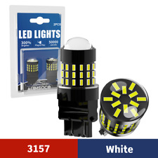 2PCS 4157 3156 3157 LED Turn Signal Light Bulbs CANBUS Anti Hyper  White picture