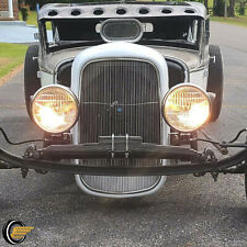 For 1932 Model B/BB/18 Stamped Steel Front Grille Shell+Stainless Grill Insert picture