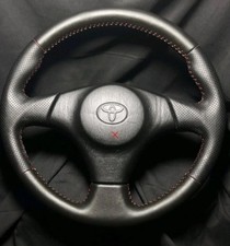 TRD Leather Steering Wheel For TOYOTA MR-2 SPYDER, CELICA, Supra MK4 JZA80 picture