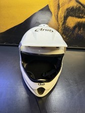 Vintage Arai MX-Pro Motocross Helmet Small 55-56cm White Japan Restoration picture