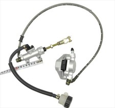 Rear Foot Disc Hydraulic Brake Master Cylinder Caliper Assembly for 150cc 200cc picture