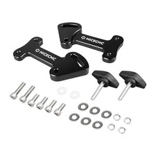 NICECNC Adjustable Windshield Windscreen Risers for Kawasaki KLR650 2022-2025 picture